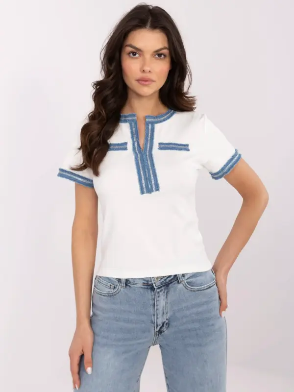 Vinceotto T-shirt-NM-TS-V8305.84-ecru