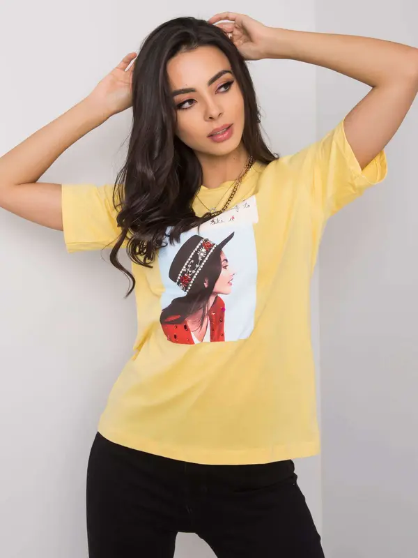 PEPPER & MINT T-shirt-PM-TS-SS21TX64.32-yellow