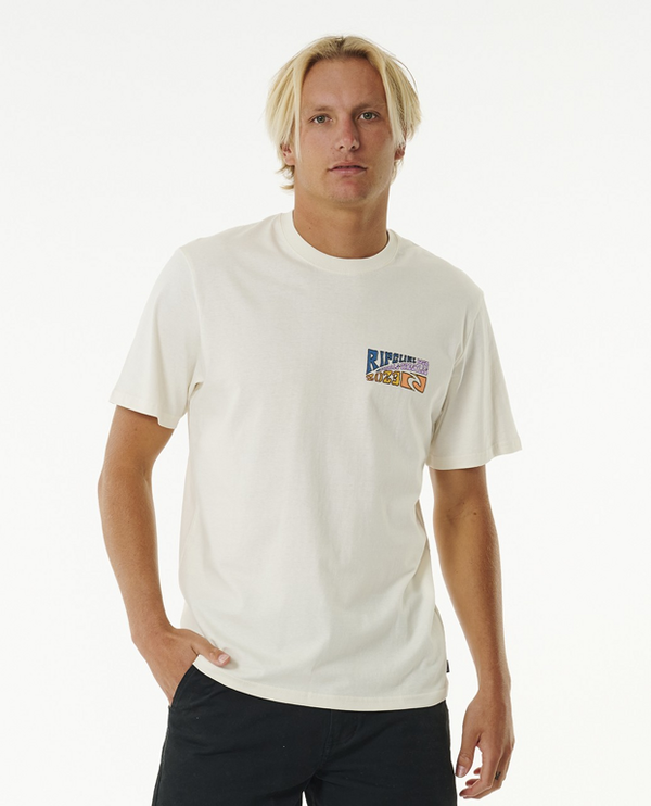 Rip Curl T-shirt Rip Curl 2023 RIPCURL WSL FINALS ICONIC Bone