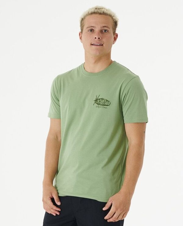 Rip Curl T-shirt Rip Curl KEEP ON TRUCKING TEE Jade