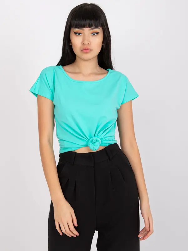 BASIC Feel Good T-shirt-RV-BZ-4622.37-turquoise
