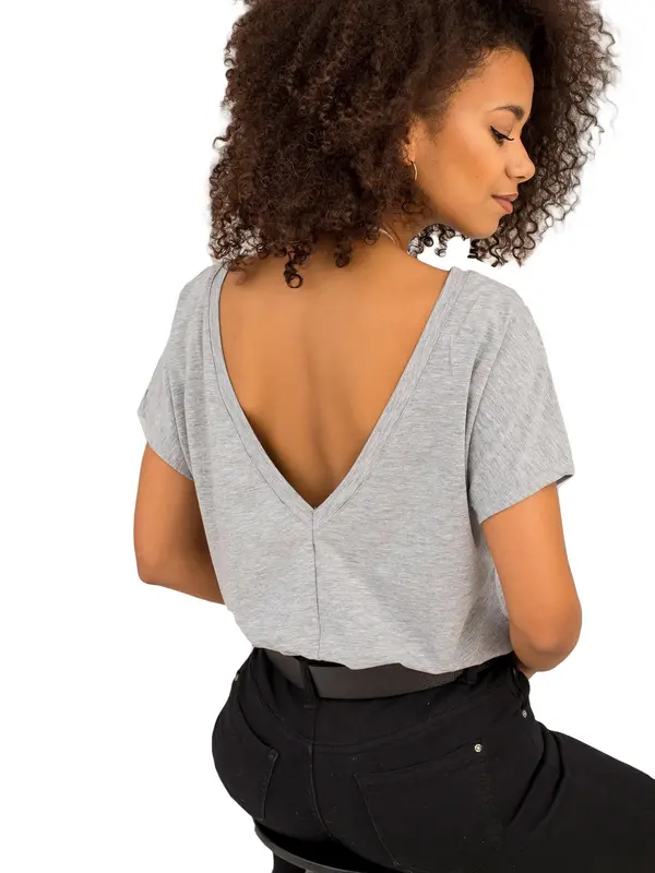 BASIC Feel Good T-shirt-RV-TS-4662.39P-grey