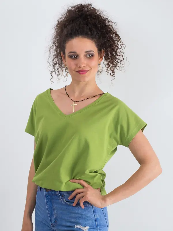 BASIC Feel Good T-shirt-RV-TS-4832.42P-light green