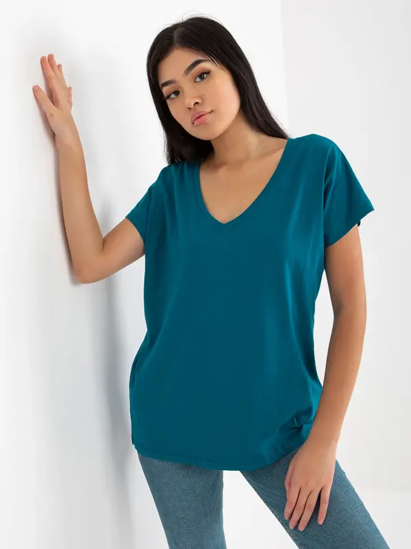 BASIC Feel Good T-shirt-RV-TS-4832.66P-Sea