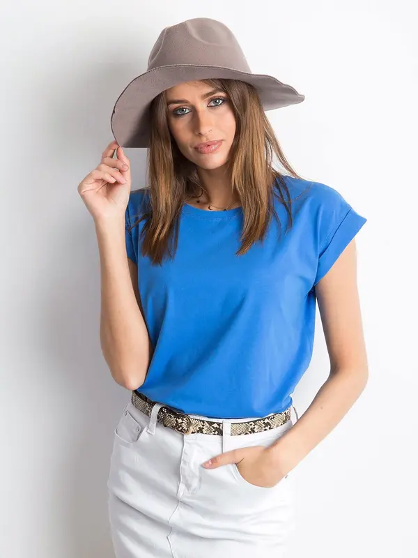 BASIC Feel Good T-shirt-RV-TS-4833.88P-dark blue