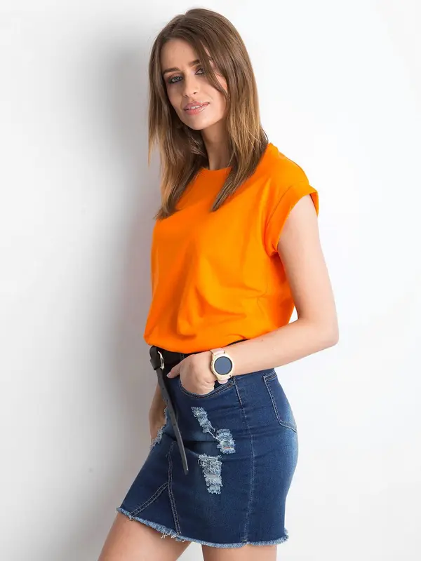 BASIC Feel Good T-shirt-RV-TS-4833.94P-orange