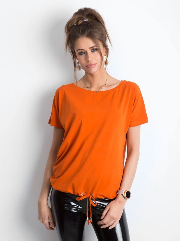 BASIC Feel Good T-shirt-RV-TS-4834.92P-dark orange