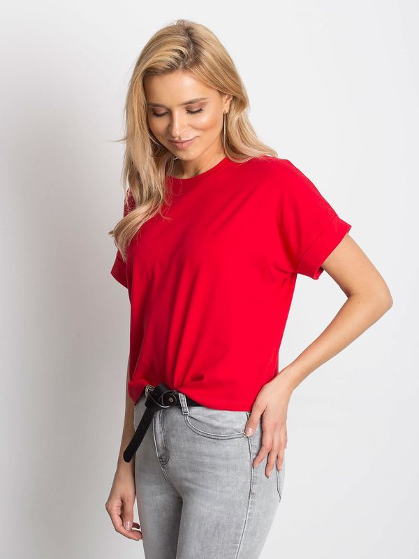 BASIC Feel Good T-shirt-RV-TS-4841.65P-red