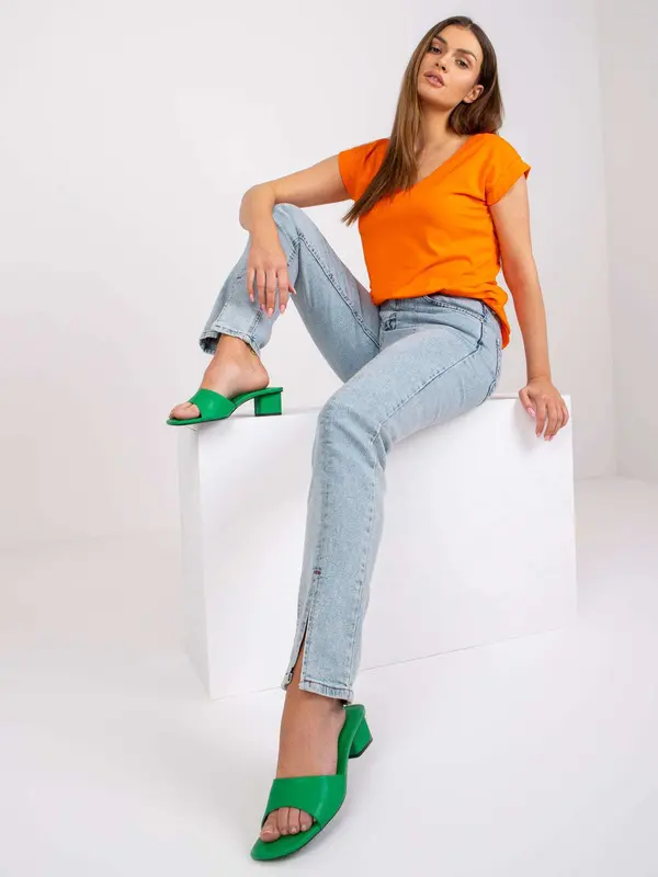 RUE PARIS T-shirt-RV-TS-7543.12X-orange