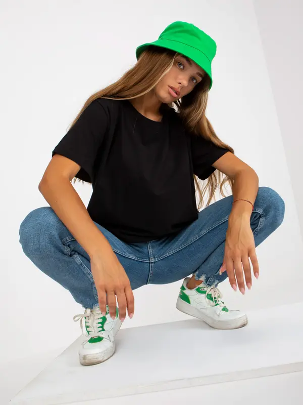 BASIC Feel Good T-shirt-RV-TS-8047.57P-black