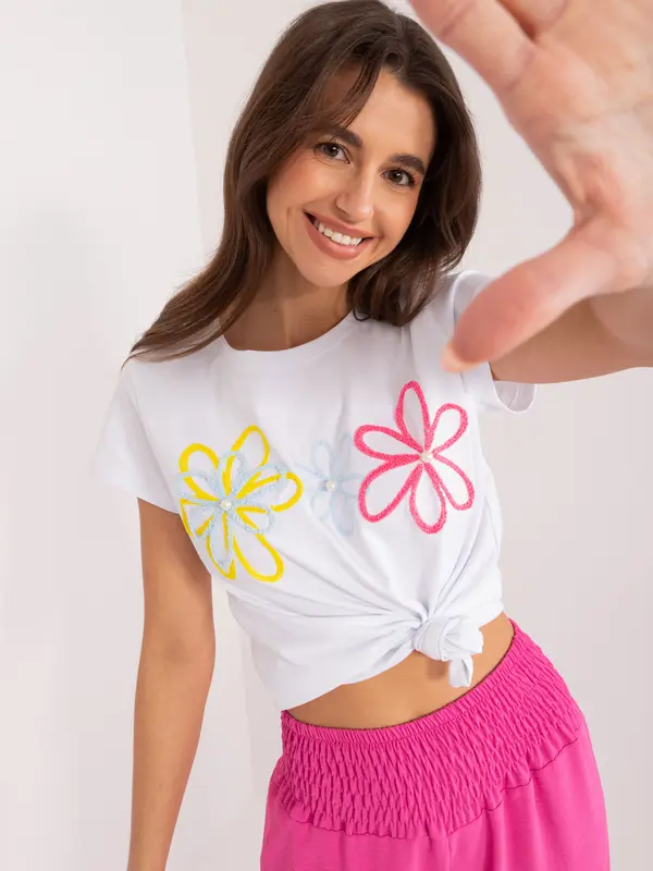 BASIC Feel Good T-shirt-RV-TS-9648.30-white