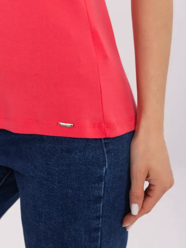 RELEVANCE T-shirt-RV-TS-A557.66P-Coral