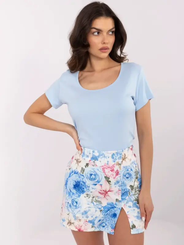 RELEVANCE T-shirt-RV-TS-A557.66P-Light Blue