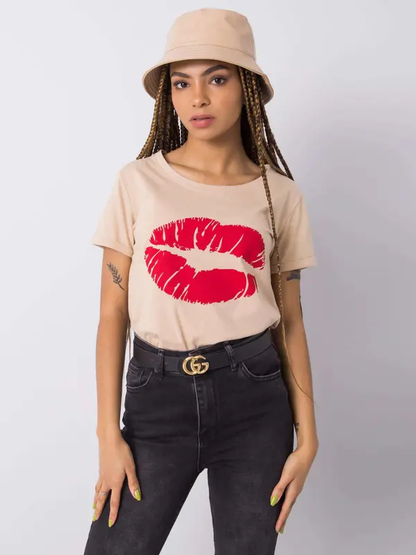 Och Bella T-shirt-TW-TS-BL-001.99-beige