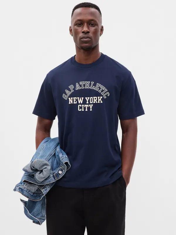 GAP T-shirt with GAP logo - Men's