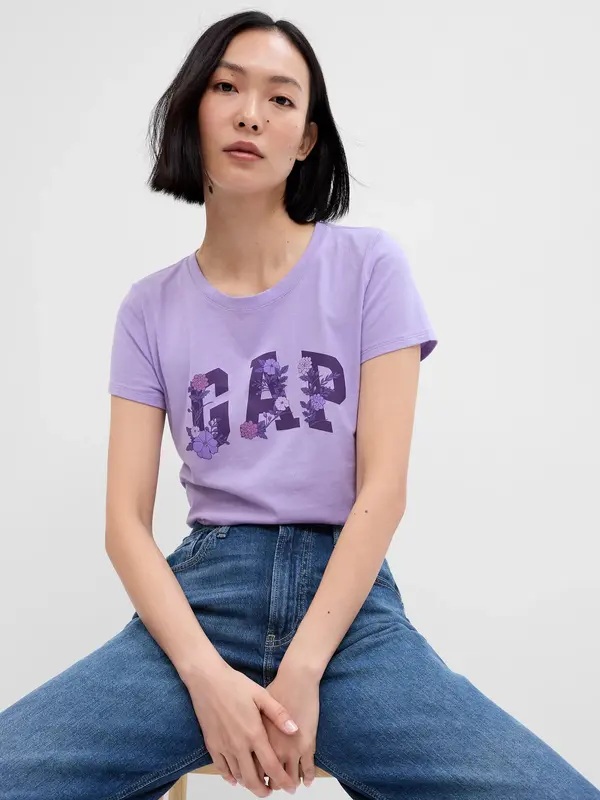 GAP T-shirt with GAP logo - Women's