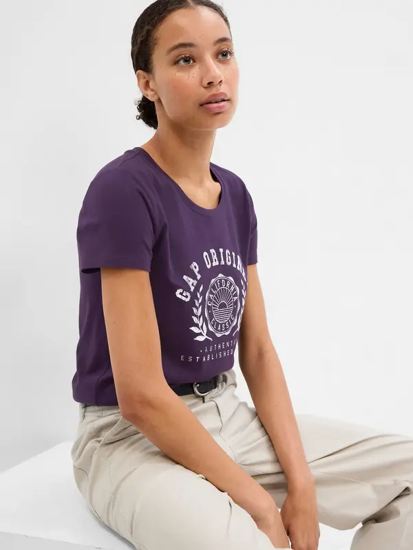 GAP T-shirt with GAP logo - Women's