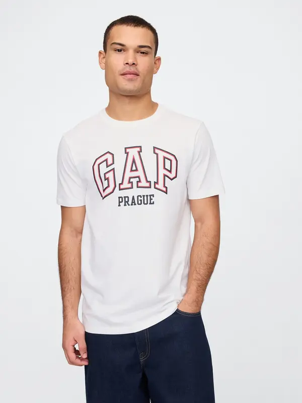 GAP T-shirt with GAP Prague logo - Men's