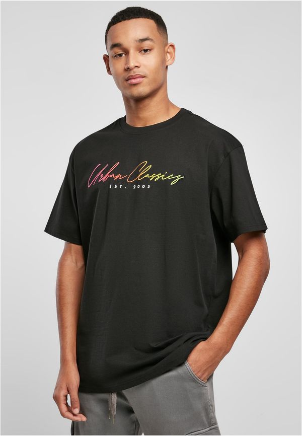 UC Men T-shirt with Script logo black