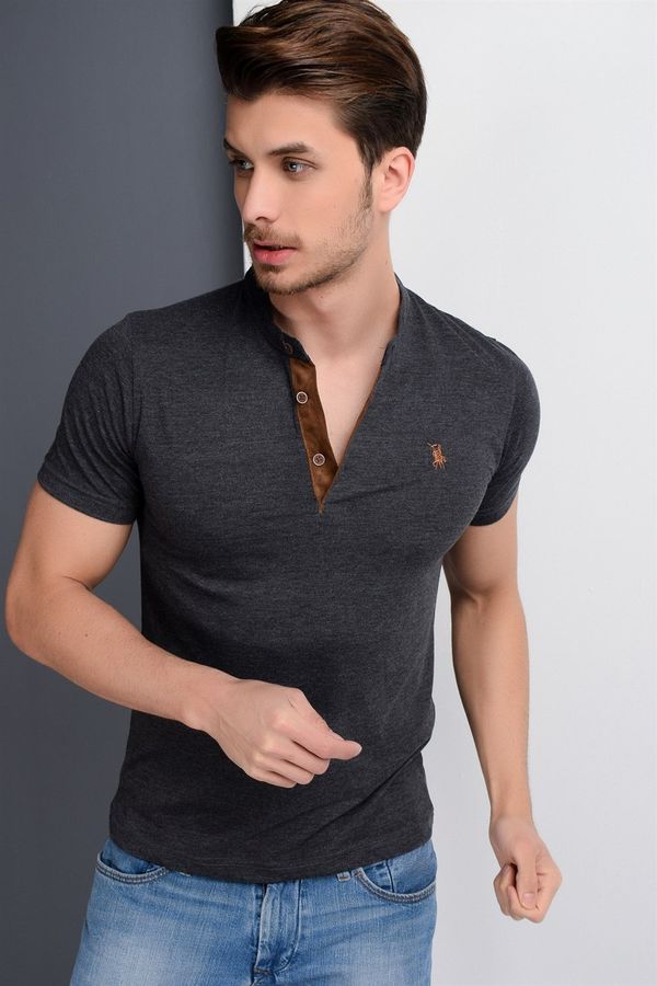 dewberry T8560 DEWBERRY T-SHIRT-ANTHRACITE