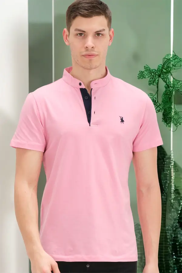 dewberry T8560 DEWBERRY T-SHIRT-DARK PINK