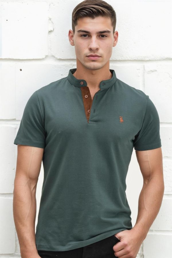 dewberry T8560 DEWBERRY T-SHIRT-GREEN-2