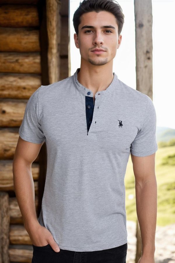 dewberry T8560 DEWBERRY T-SHIRT-LIGHT GREY