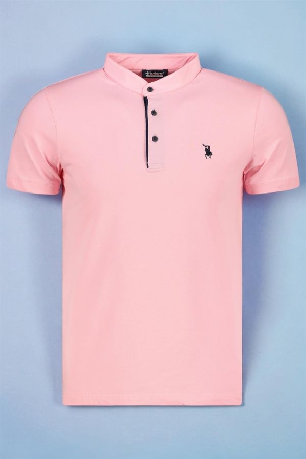 dewberry T8560 DEWBERRY T-SHIRT-LIGHT PINK