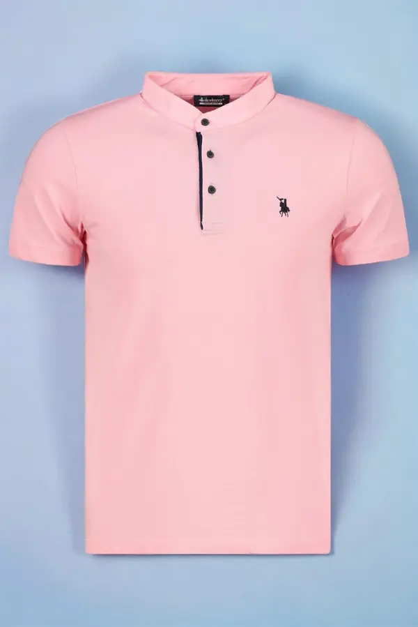 dewberry T8560 DEWBERRY T-SHIRT-LIGHT PINK