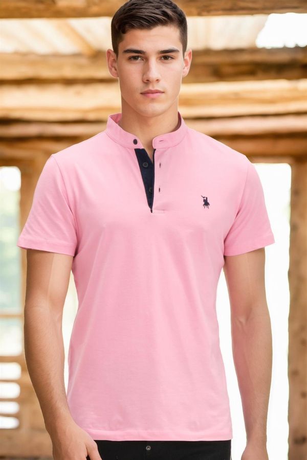 dewberry T8560 DEWBERRY T-SHIRT-PINK-4