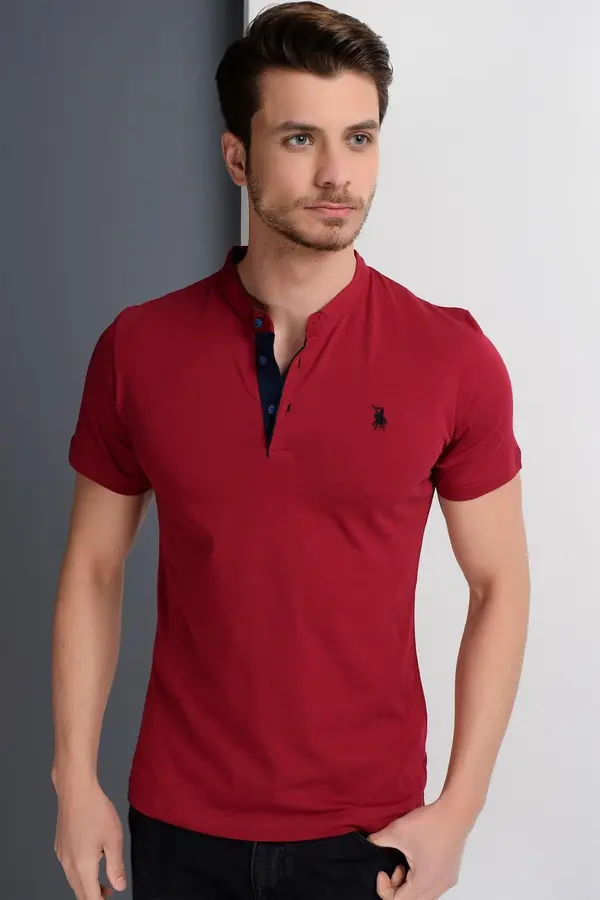 dewberry T9560 DEWBERRY T-SHIRT-BURGUNDY