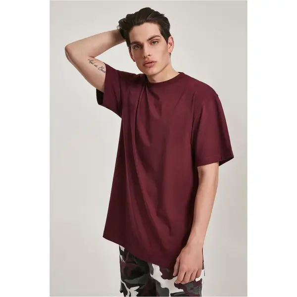 Urban Classics Tall Tee redwine