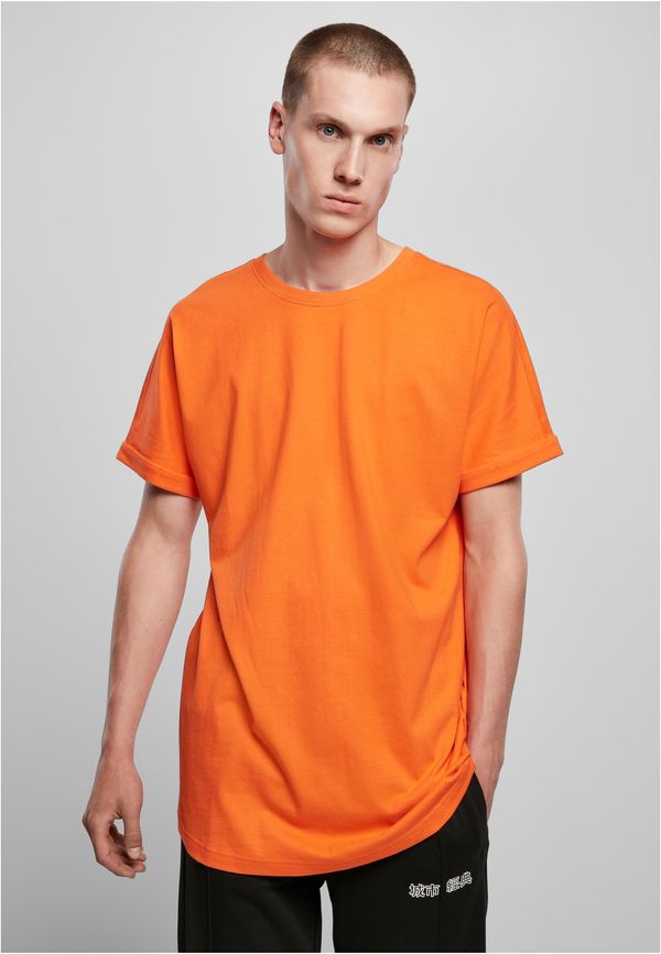 Urban Classics Tangerine T-shirt with a long shape