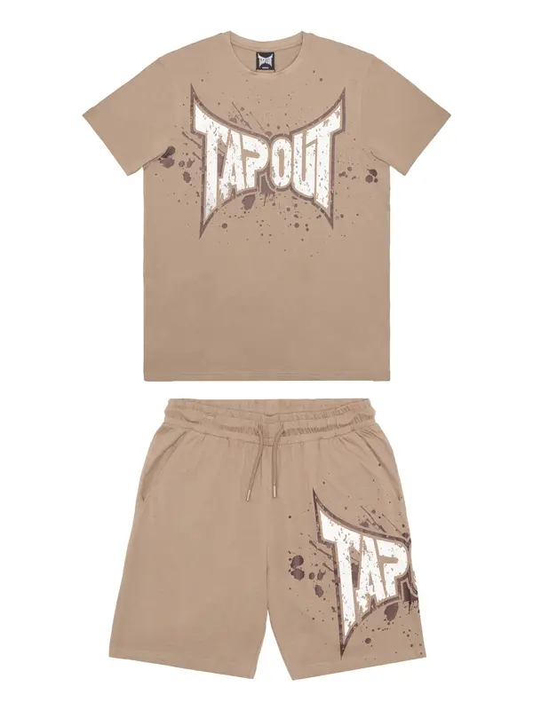 Tapout Tapout Men's t-shirt & shorts set regular fit