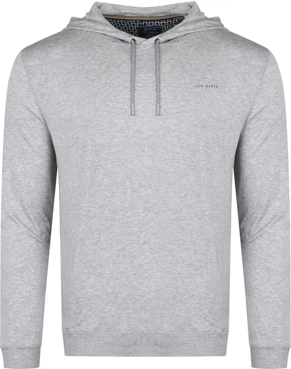 TED BAKER LONDON TED BAKER LONDON - Moška jopa s kapuco sive barve