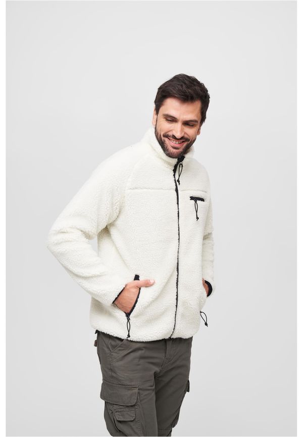 Brandit Teddyfleece jacket white