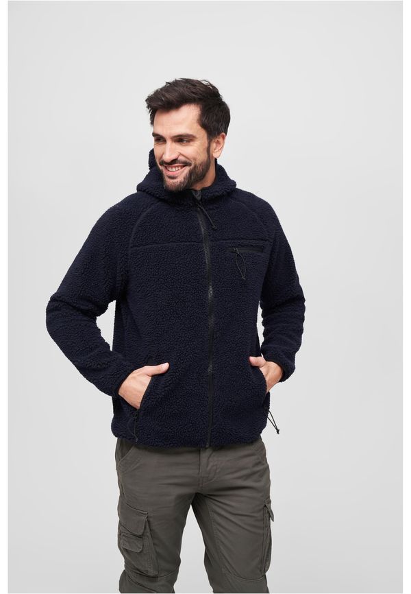 Brandit Teddyfleece Worker Jacket Navy