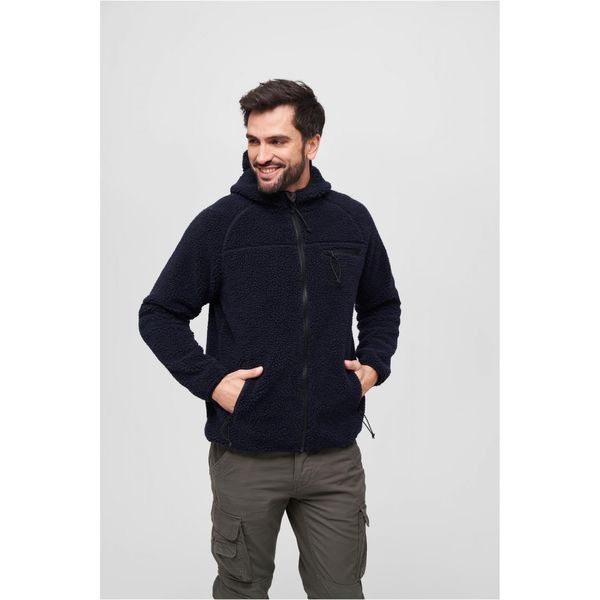 Brandit Teddyfleece Worker Jacket Navy