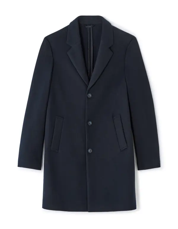 Celio Temno moder moški plašč Celio Jubiais