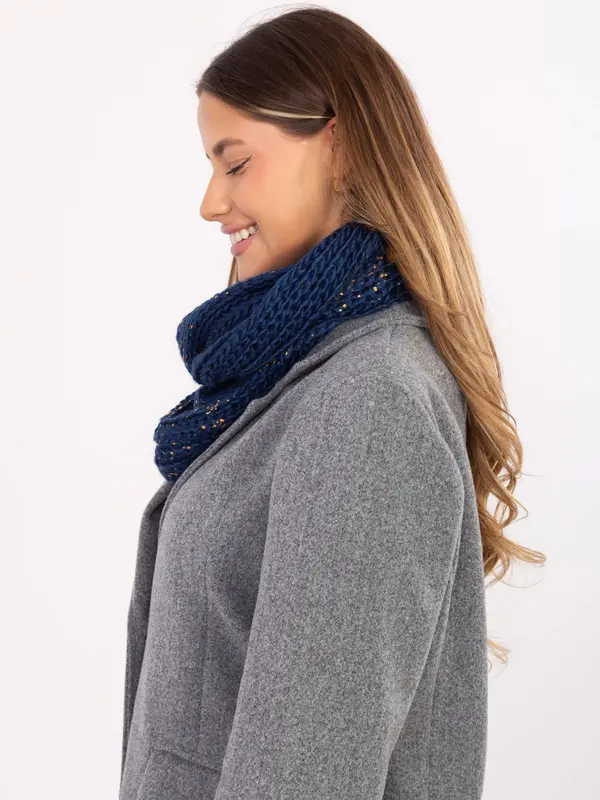 Factory Price Temno moder šal z dimnikom