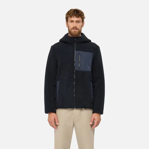 GEOX Temno modra moška jopa Geox