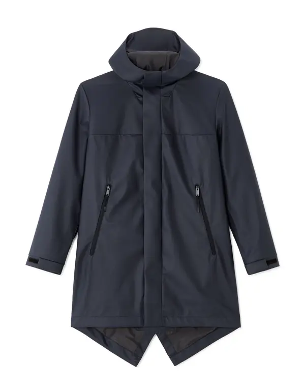 Celio Temno modra parka Celio Mufish