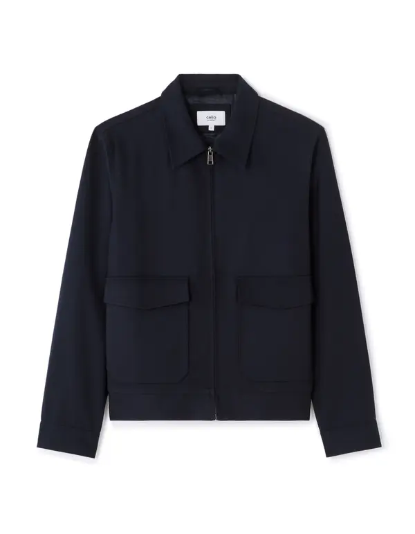 Celio Temno modra uniseks jakna