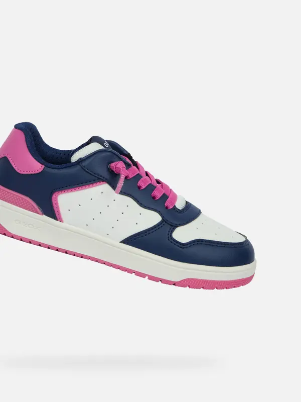 GEOX Temno modre dekliške superge Geox Washiba Girl