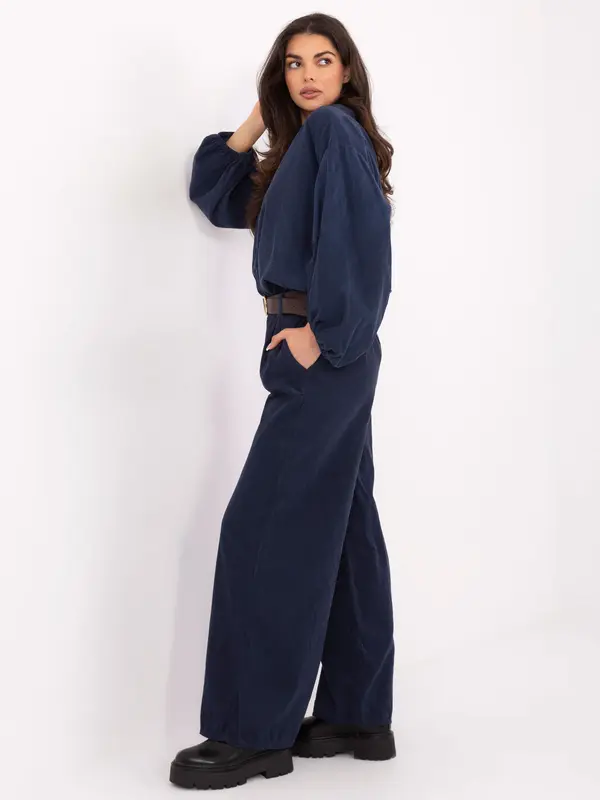 Italy Moda Temno modre hlače