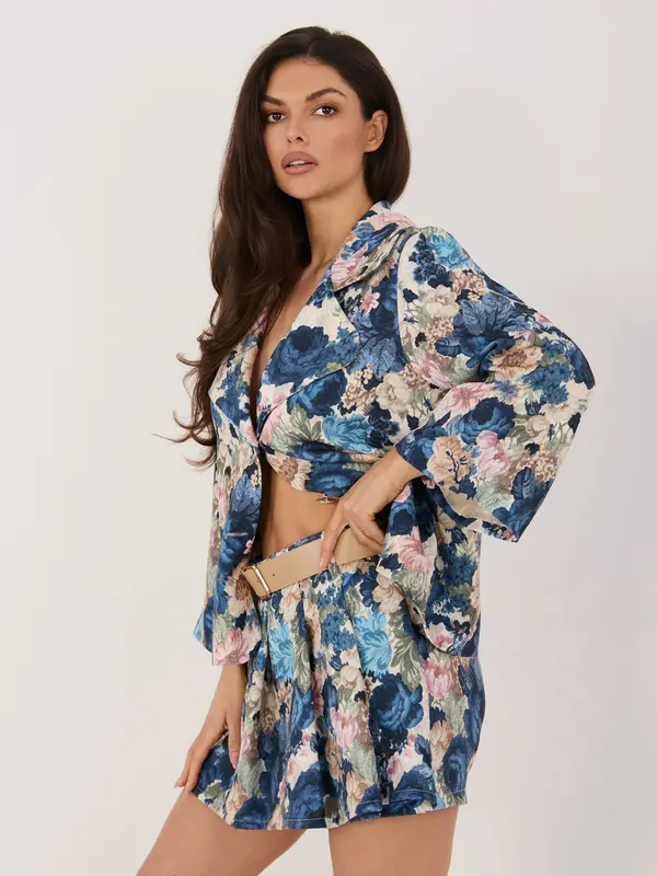 Italy Moda Temno modre kratke hlače