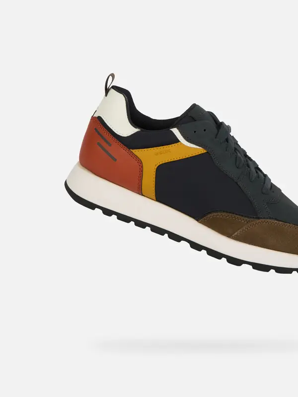 GEOX Temno modre moške superge Geox Partenio