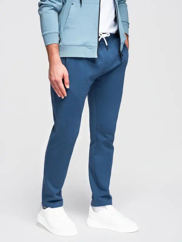 Ombre Temno modre moške trenirke Ombre BASIC