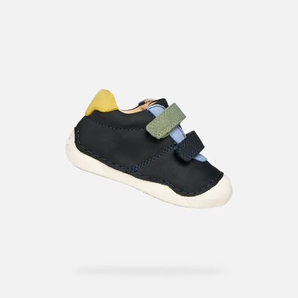 GEOX Temno modri fantovski copati Geox Tutim