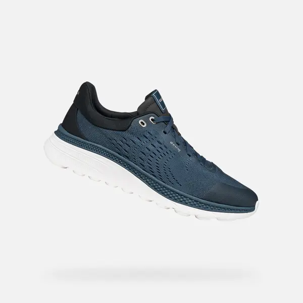 GEOX Temno modri moški superge Geox Spherica Actif X1